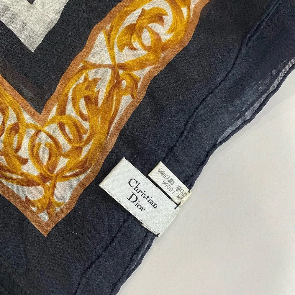 Authentic vintage Dior scarf